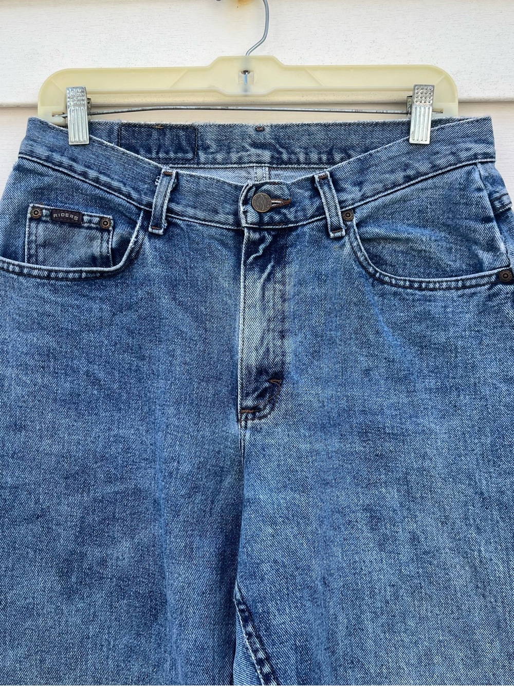 Vintage Riders by Lee Straight Leg Denim Jeans Womens Size 12 Long - Picture 3 of 12